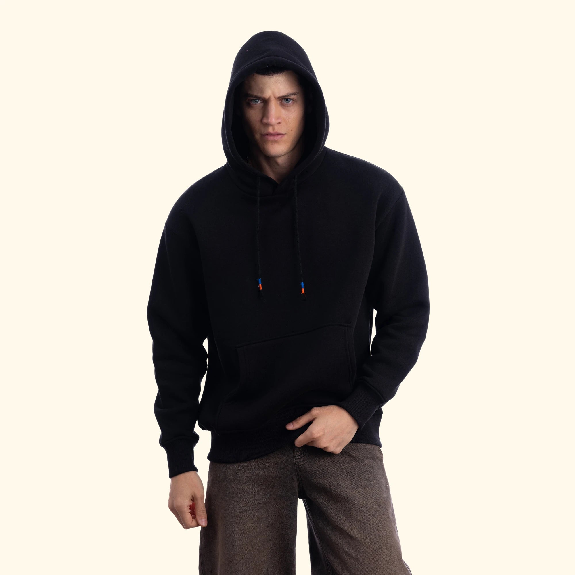 Kapüşonlu Basic Sweatshirt