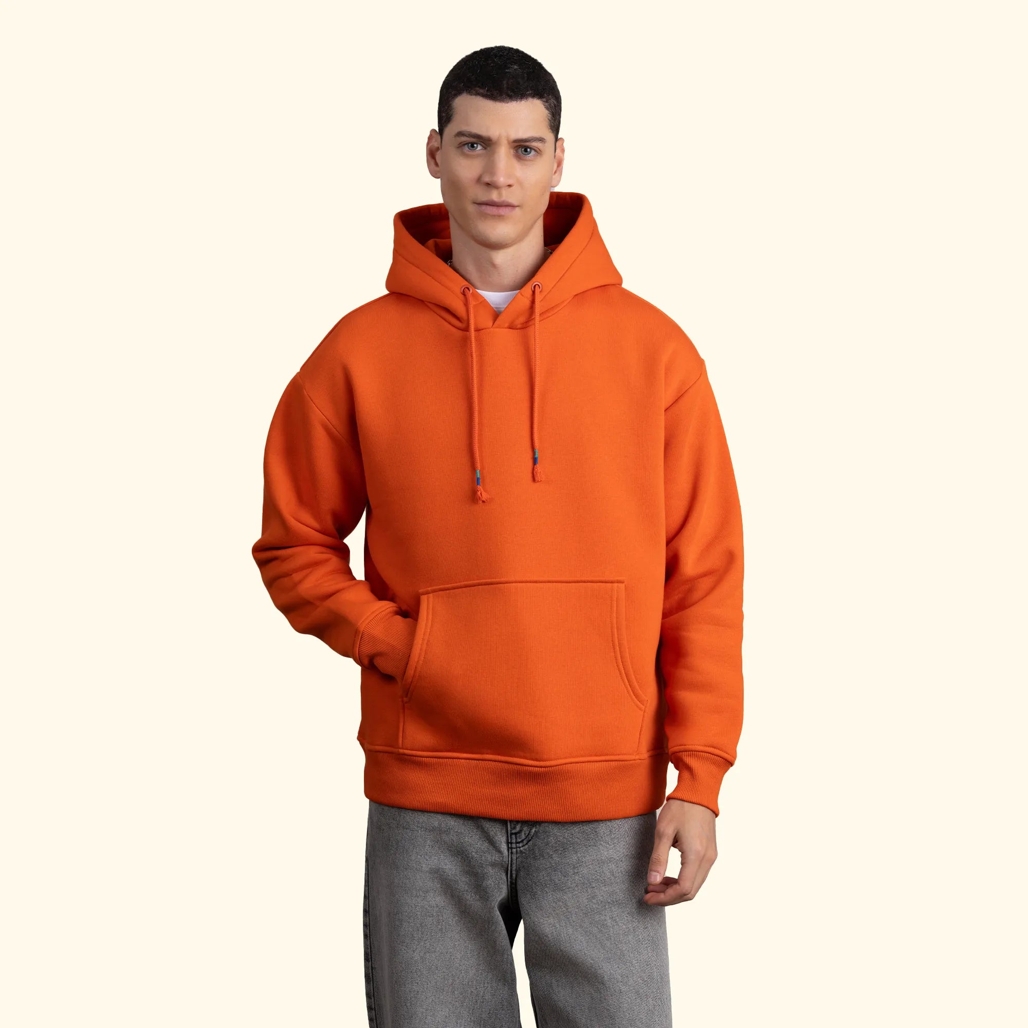 Kapüşonlu Basic Sweatshirt