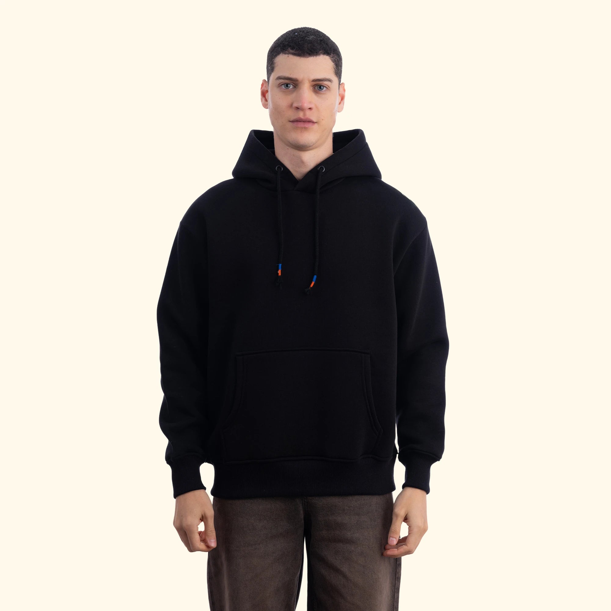 Kapüşonlu Basic Sweatshirt
