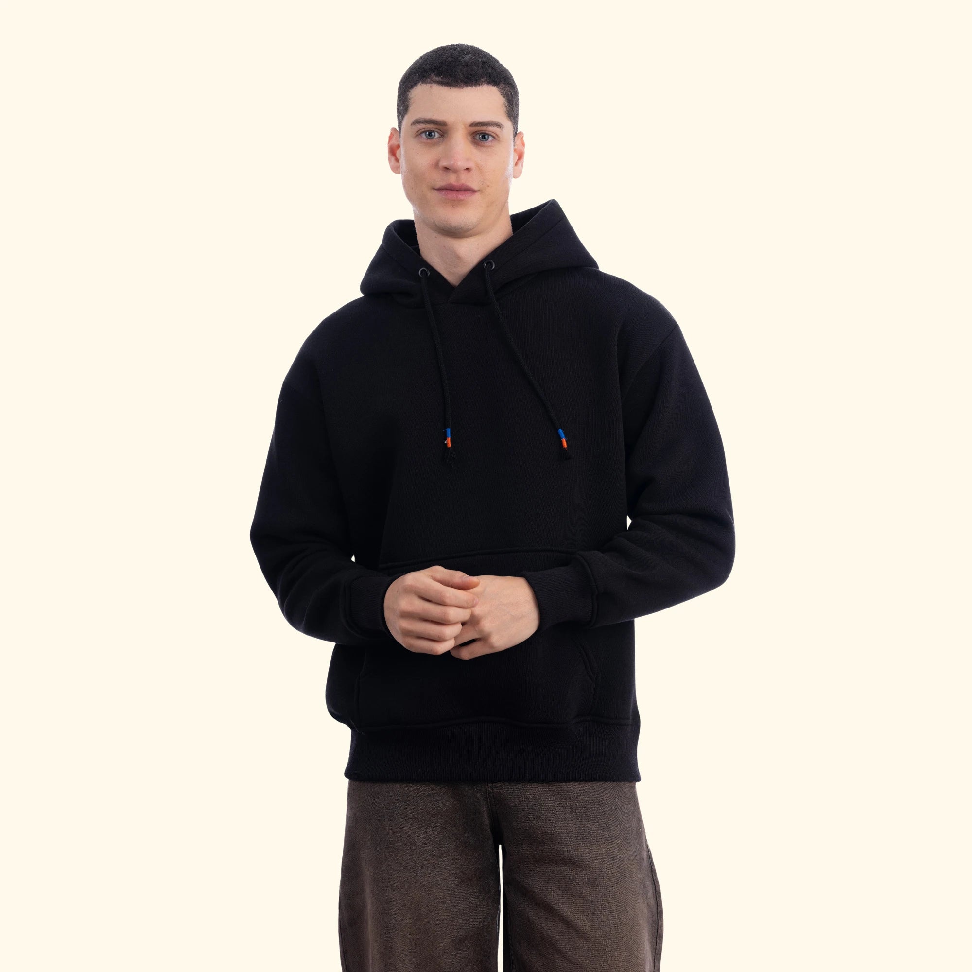 Kapüşonlu Basic Sweatshirt