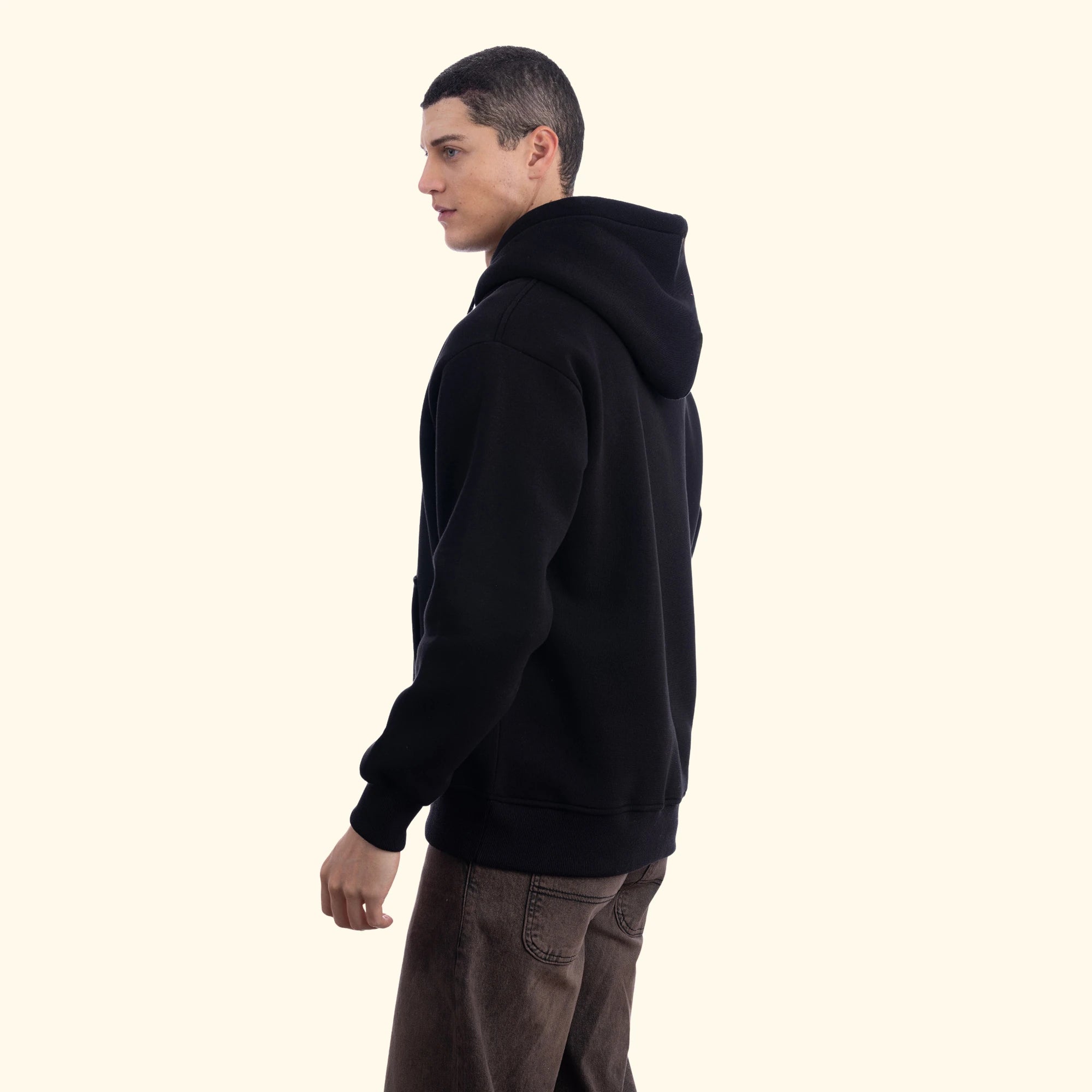 Kapüşonlu Basic Sweatshirt