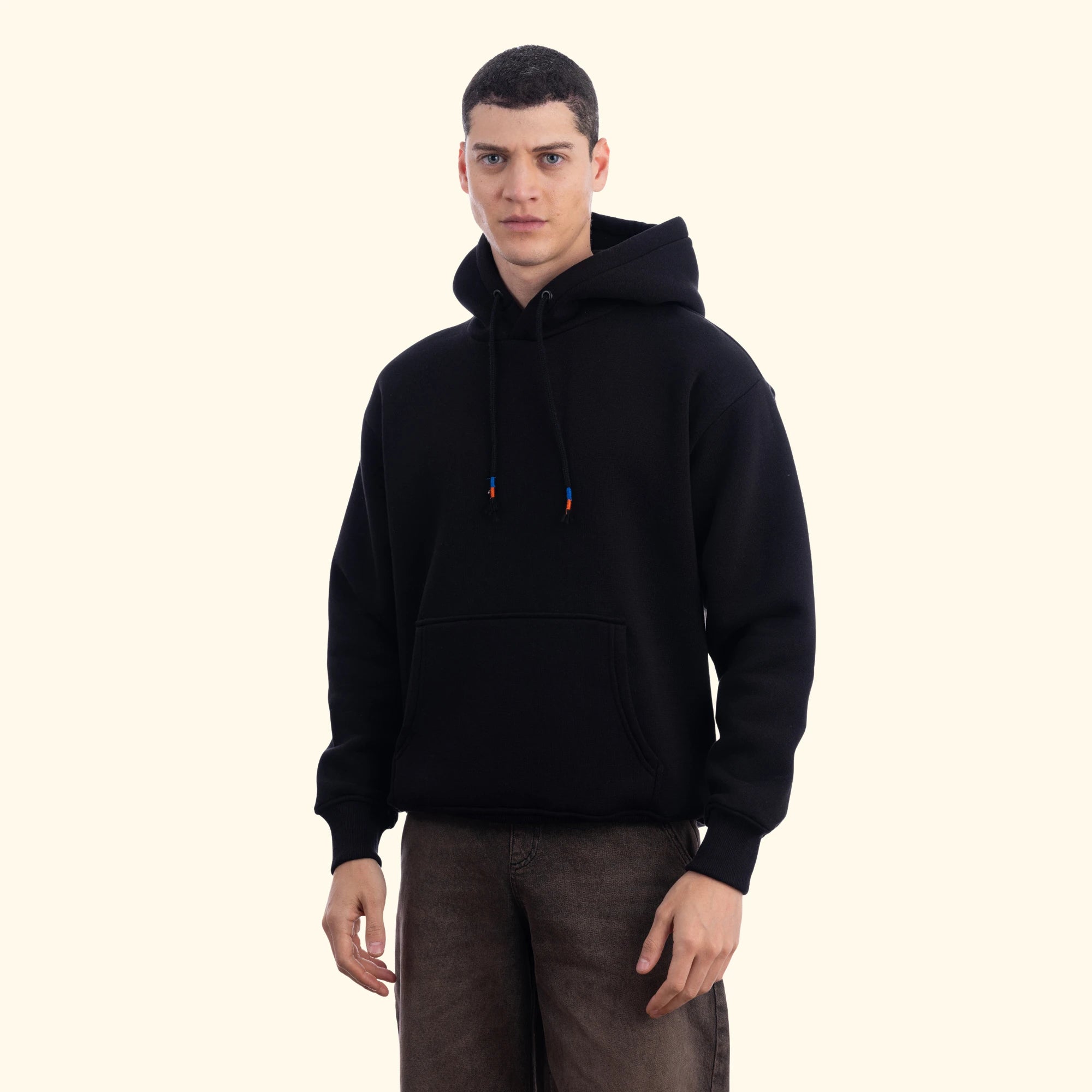 Kapüşonlu Basic Sweatshirt
