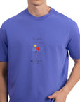 Baloon Regular İndigo T-Shirt