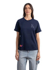 Snail Regular Lacivert T-Shirt