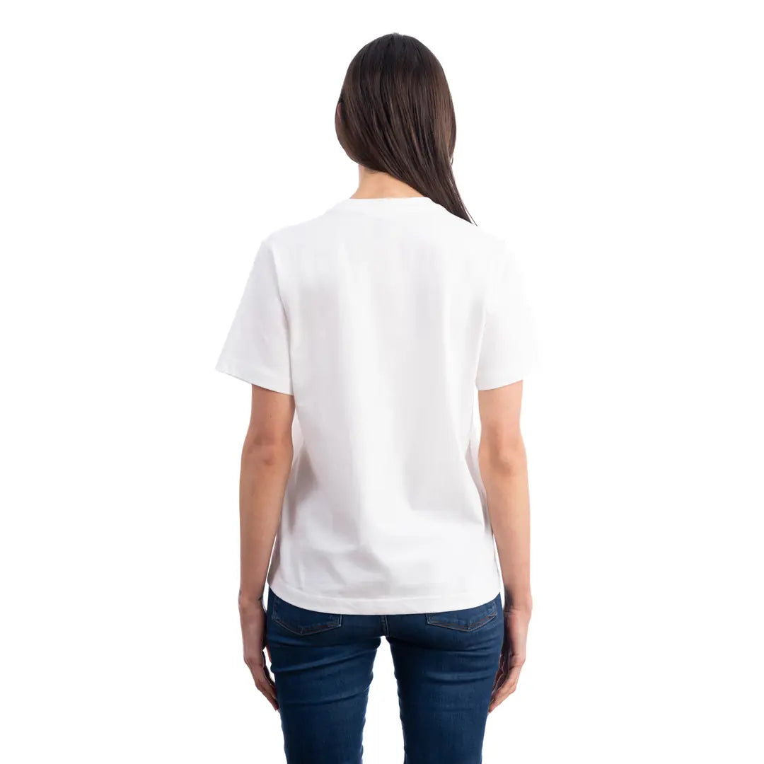 Lekeler Serisi Love Tray Regular Ekru T-Shirt