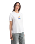 Lekeler Serisi Hand in Hand Regular Ekru T-Shirt