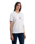 Lekeler Serisi Self Love Regular Ekru T-Shirt