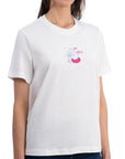 Lekeler Serisi Self Love Regular Ekru T-Shirt