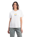 Lekeler Serisi Hand in Hand Regular Ekru T-Shirt