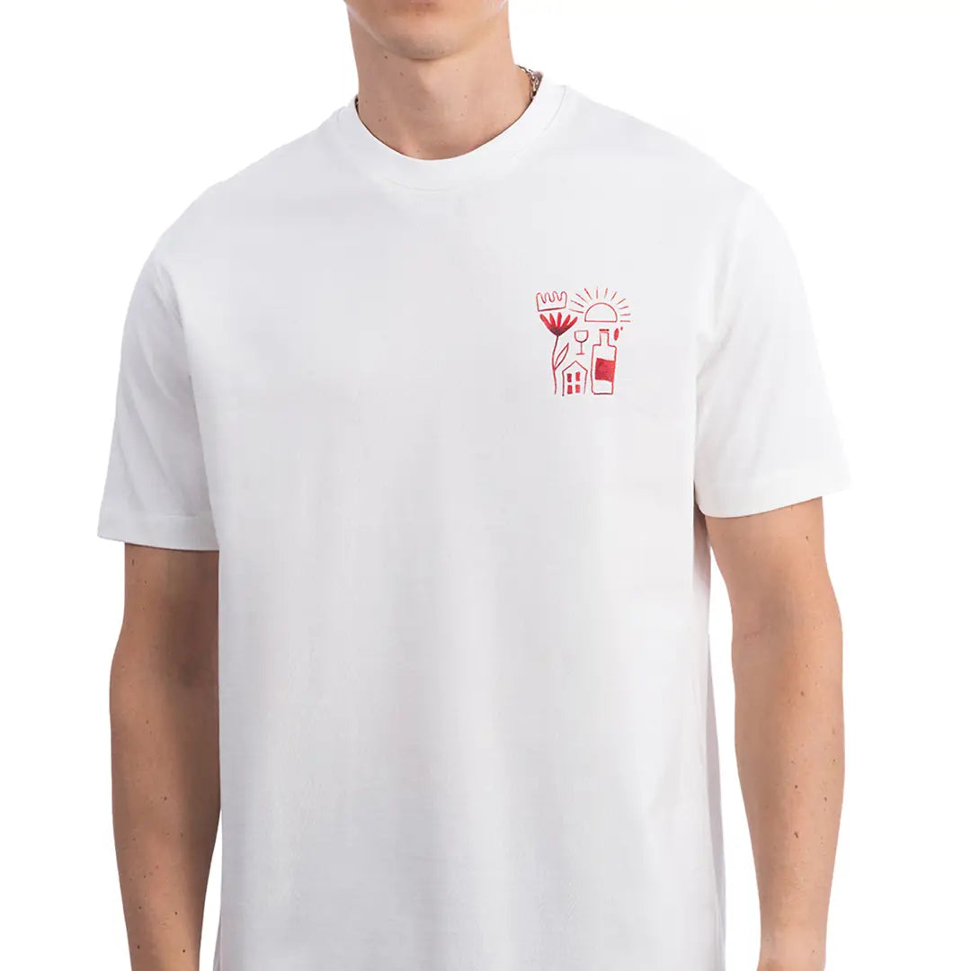 Crown Regular Ekru T-Shirt