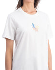 Lekeler Serisi Hophop Regular Ekru T-Shirt
