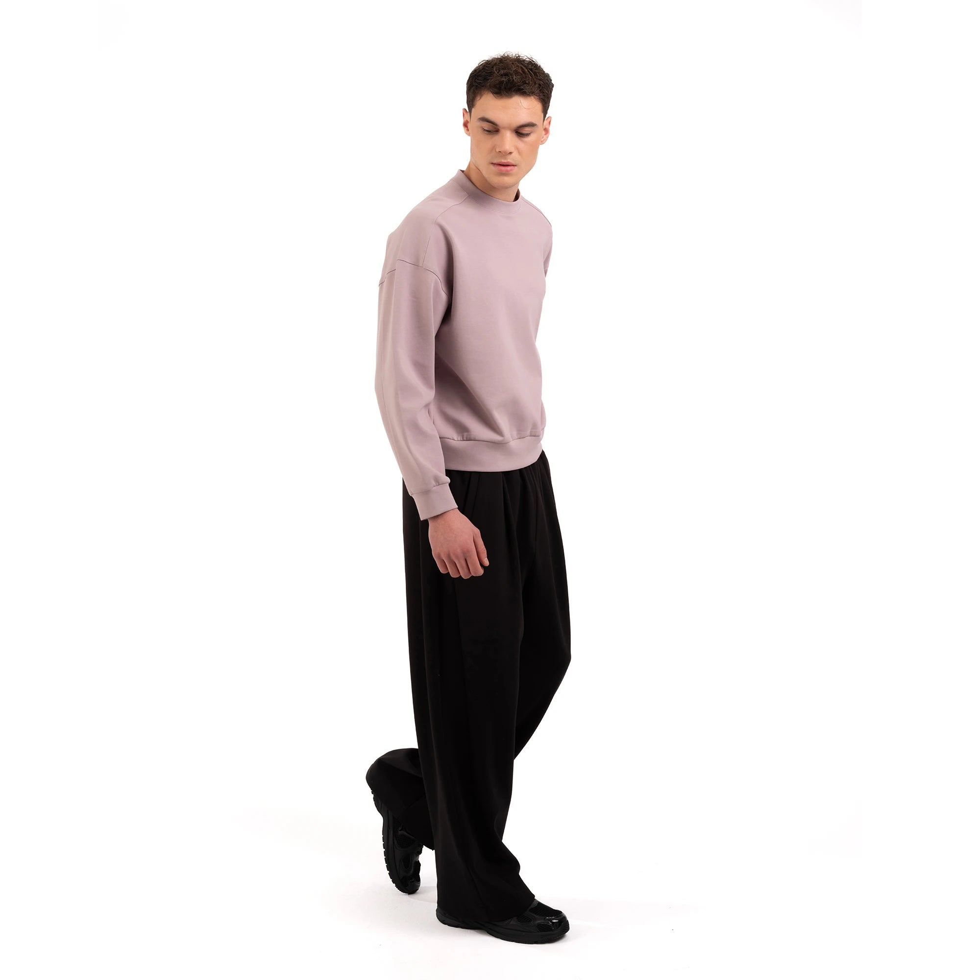 Studio Basic Crop Sweatshirt