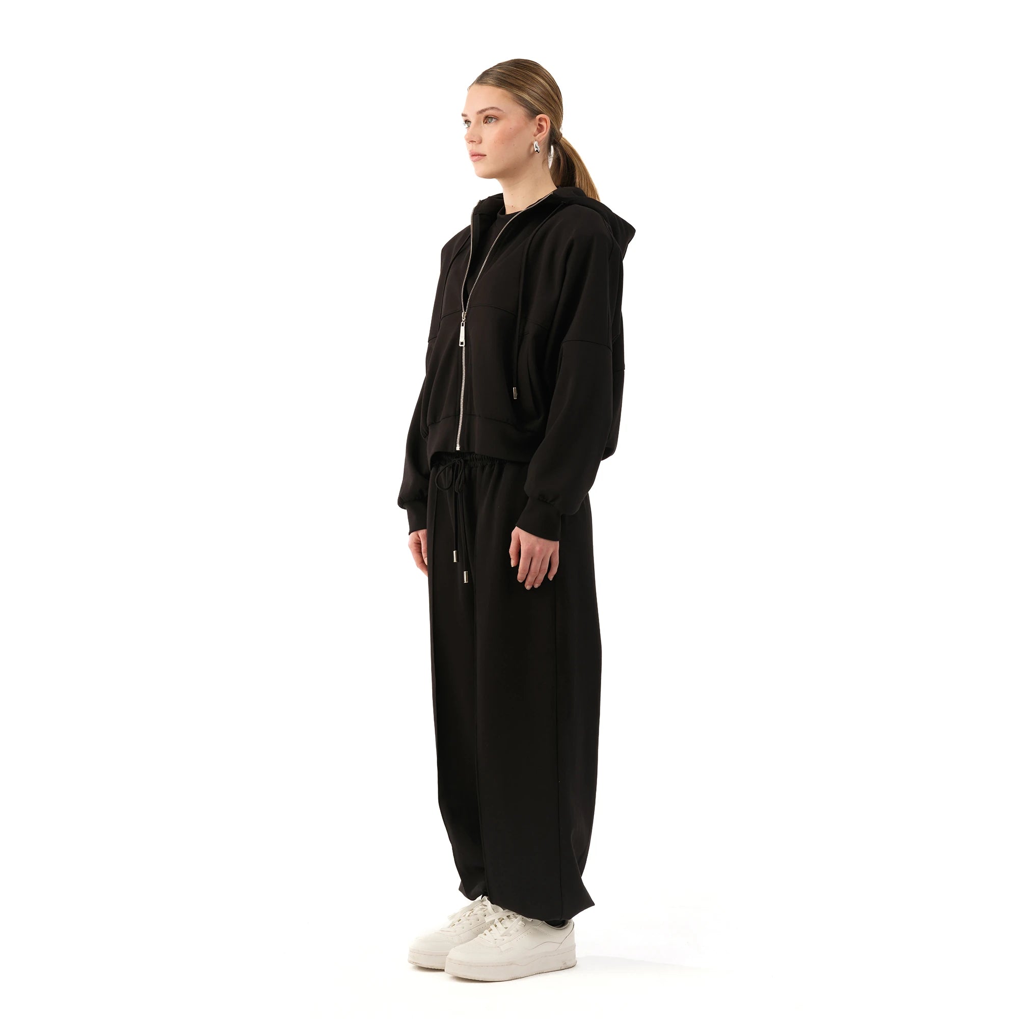 Studio Basic Kapüşonlu Sweatshirt