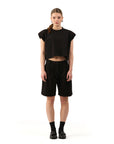 Studio Basic Oversize Crop T-Shirt