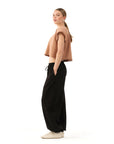 Studio Basic Oversize Crop T-Shirt
