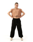 Studio Basic Oversize Crop T-Shirt