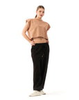 Studio Basic Oversize Crop T-Shirt