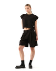 Studio Basic Oversize Crop T-Shirt