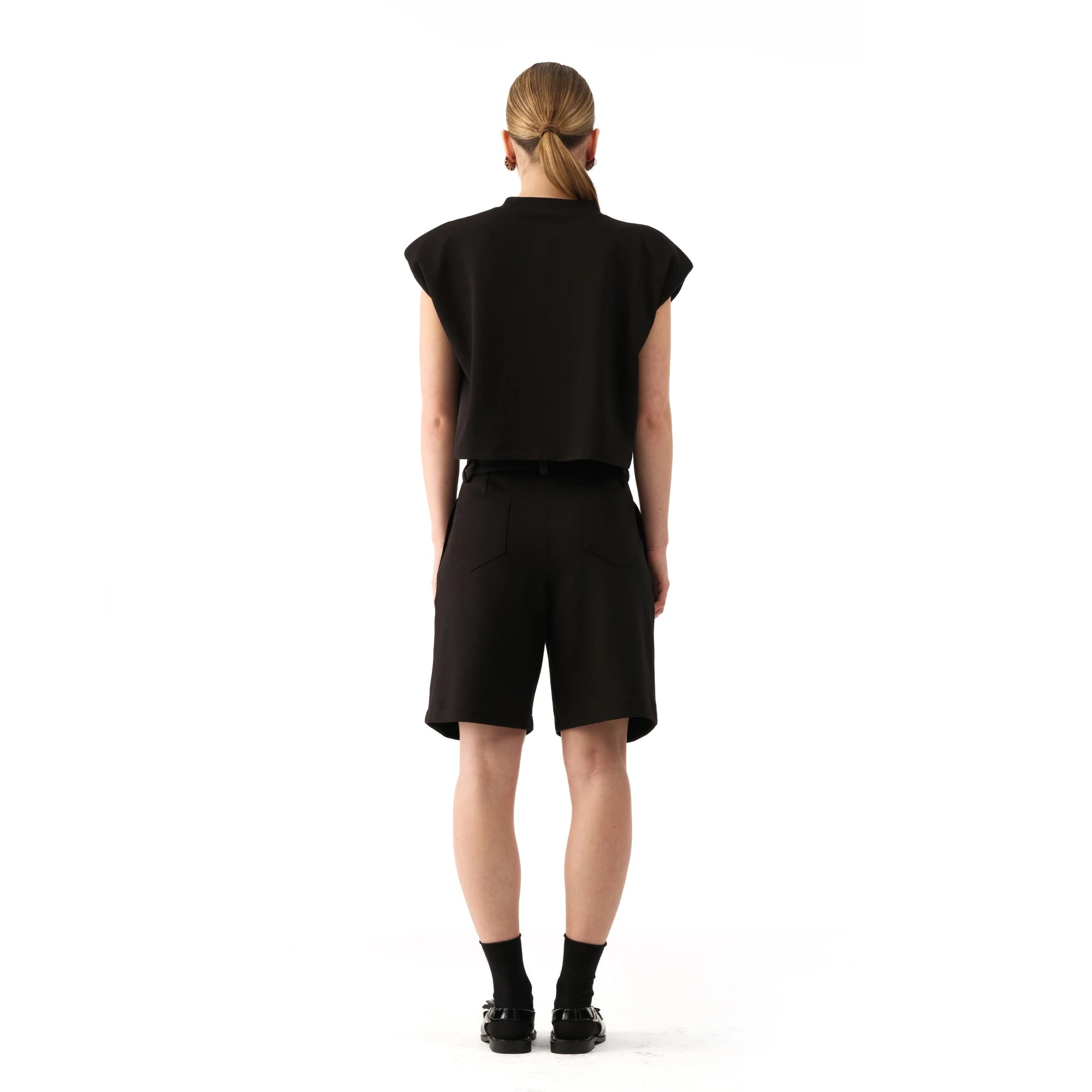 Studio Basic Oversize Crop T-Shirt