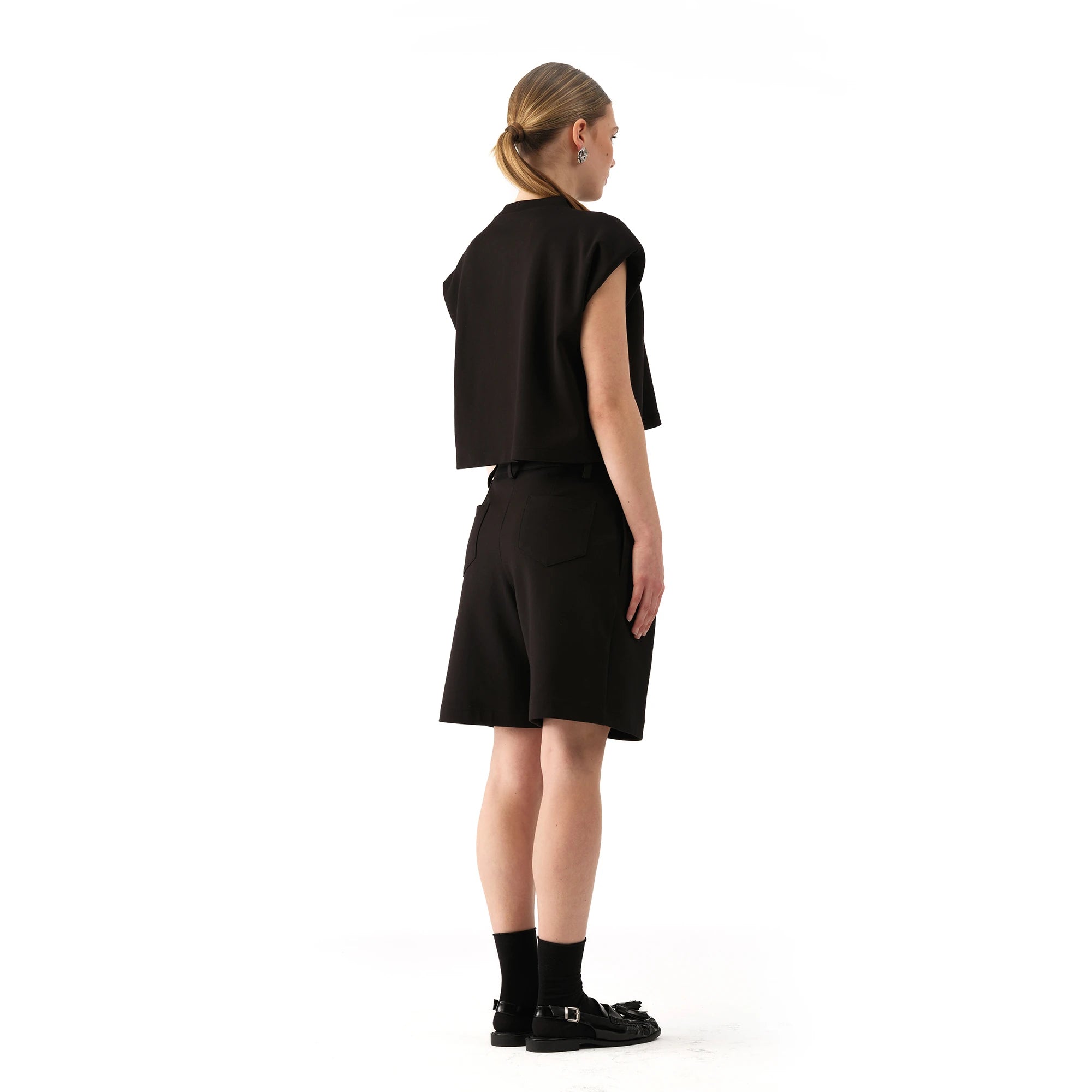 Studio Basic Oversize Crop T-Shirt