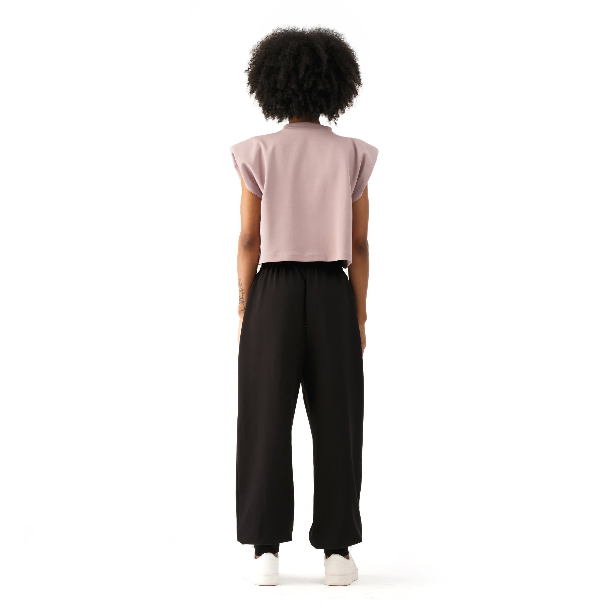 Studio Basic Oversize Crop T-Shirt