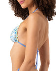 Tropical Leaves Bikini Üstü