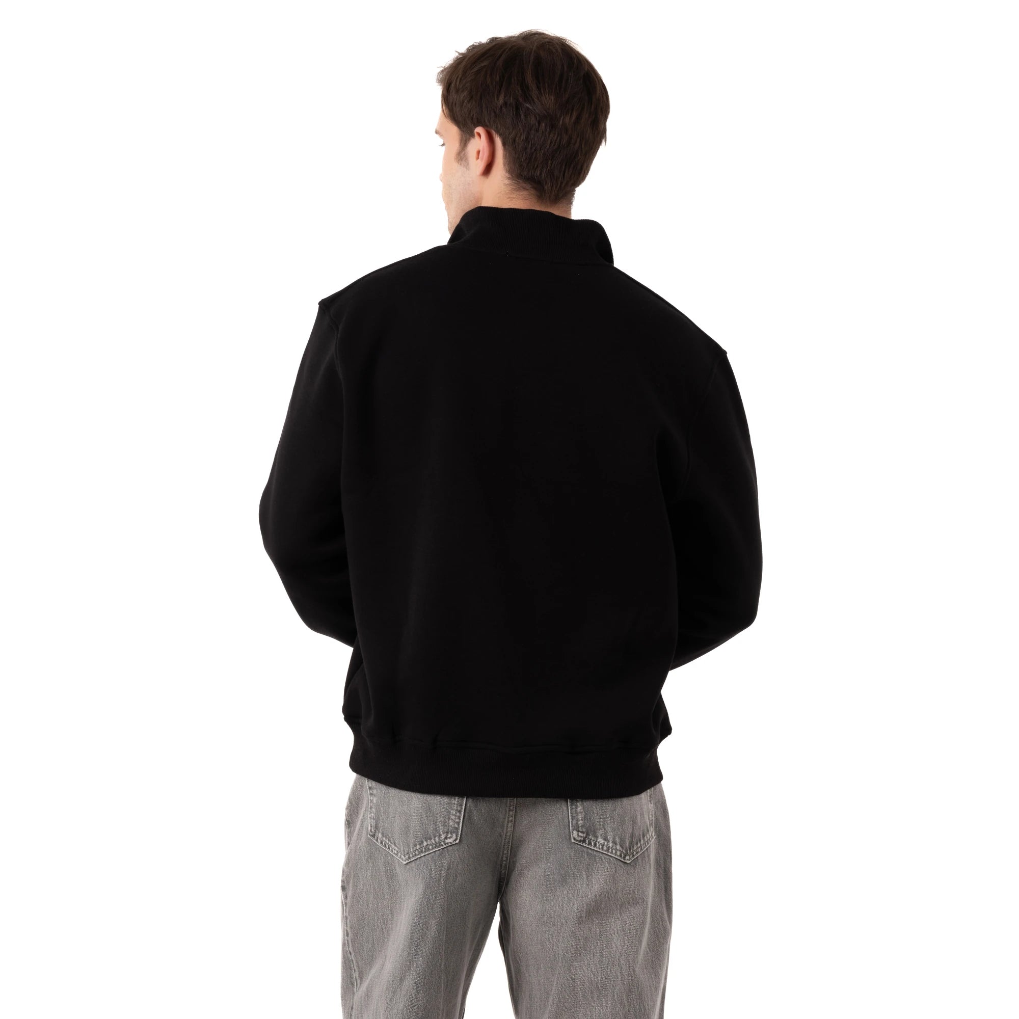 Yarım Fermuarlı Sweatshirt