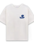 Greek King Size Ekru T-Shirt